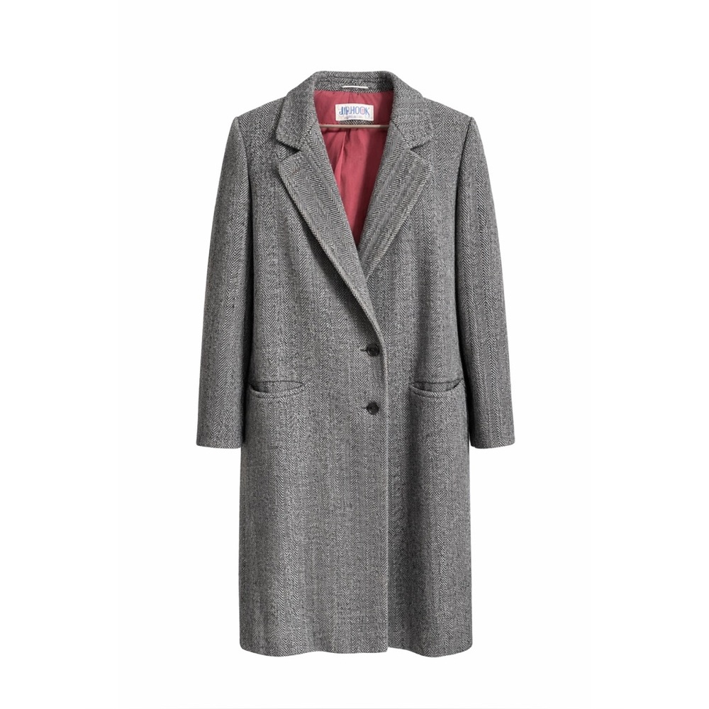 Vintage J.G. Hook Wool Tweed Coat